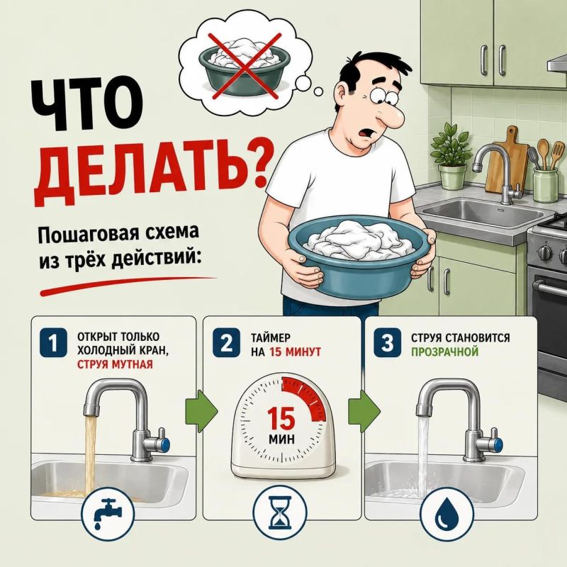 Горячую воду дали: на что обращаем внимание Горячую воду дали: на что обращаем внимание