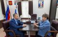 Евгений Беляев: Провел рабочую встречу с Уполномоченным по правам коренных малочисленных народов в Камчатском крае Розой Долган