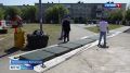 В краевой столице продолжается обновление детских площадок