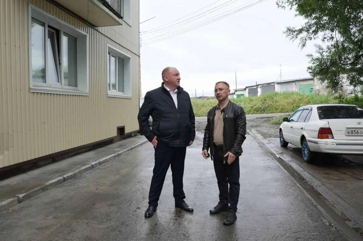 Еще один двор в краевой столице станет комфортнее Еще один двор в краевой столице станет комфортнее