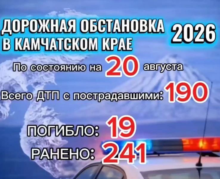 Два человека за сутки пострадали в ДТП на дорогах Камчатки