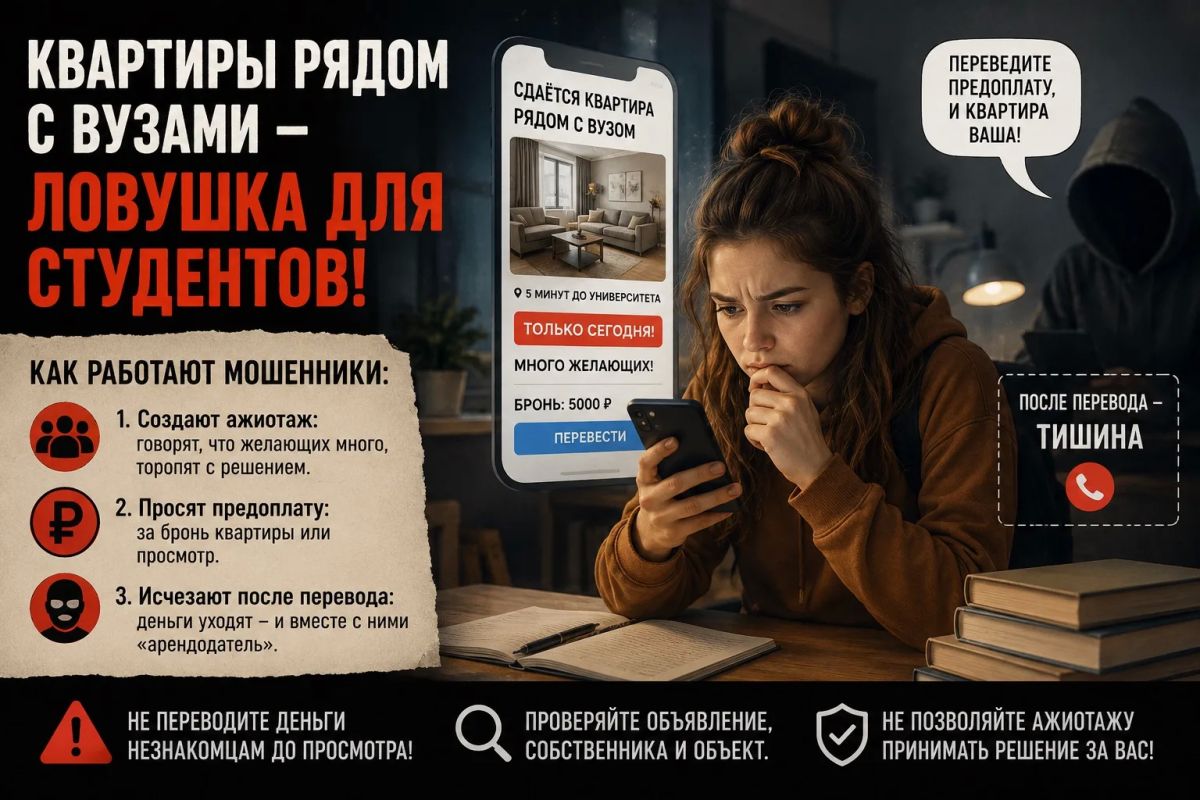 Квартиры рядом с вузами превращаются в ловушку для студентов