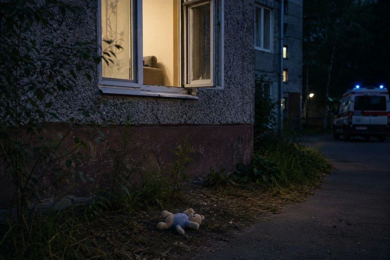 На Камчатке маленький ребенок попал в больницу после падения из окна