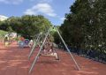 Новая детская площадка радует жителей Вилючинска
