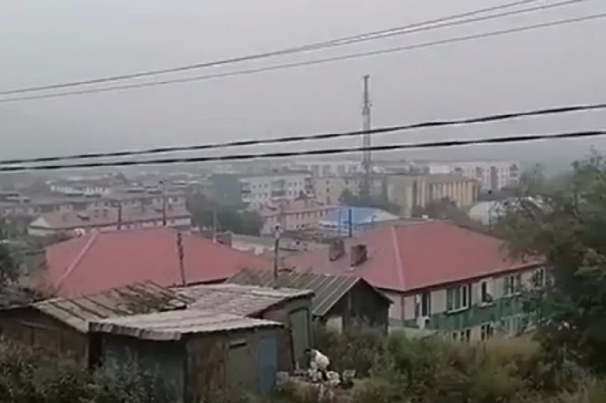Жители Петропавловска жалуются на дымку над городом