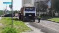 Асфальтирование дороги на улице Ларина завершили в Петропавловске