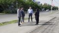 На улице Ларина завершены работы по асфальтированию дорожного покрытия