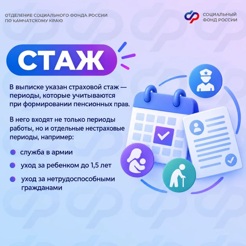 Разбираем сведения в выписке из индивидуального лицевого счета Разбираем сведения в выписке из индивидуального лицевого счета