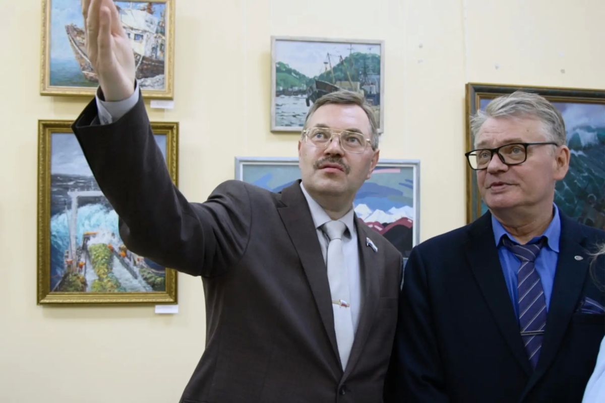 Выставка «Камчатка рыбацкая» открылась в краевом художественном музее Выставка «Камчатка рыбацкая» открылась в краевом художественном музее