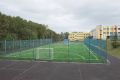 В петропавловской гимназии № 39 завершён ремонт спортплощадки