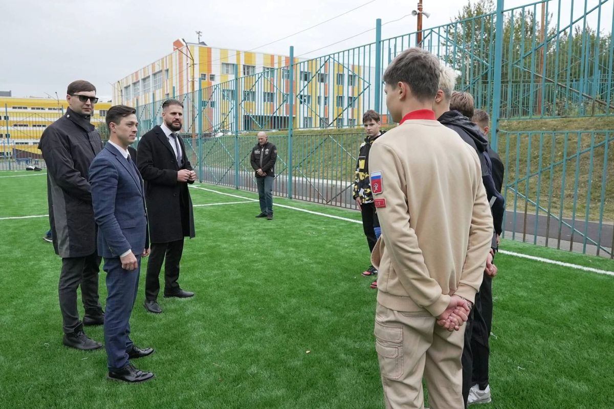 В петропавловской гимназии № 39 завершён ремонт спортплощадки В петропавловской гимназии № 39 завершён ремонт спортплощадки