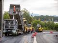 В Петропавловске продолжается асфальтирование проезда по Высотной