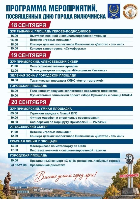Вилючинск отмечает день рождения!