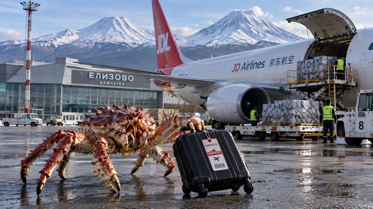 КАМЧАТСКИЙ КРАБ УЛЕТАЕТ В ГОНКОНГ