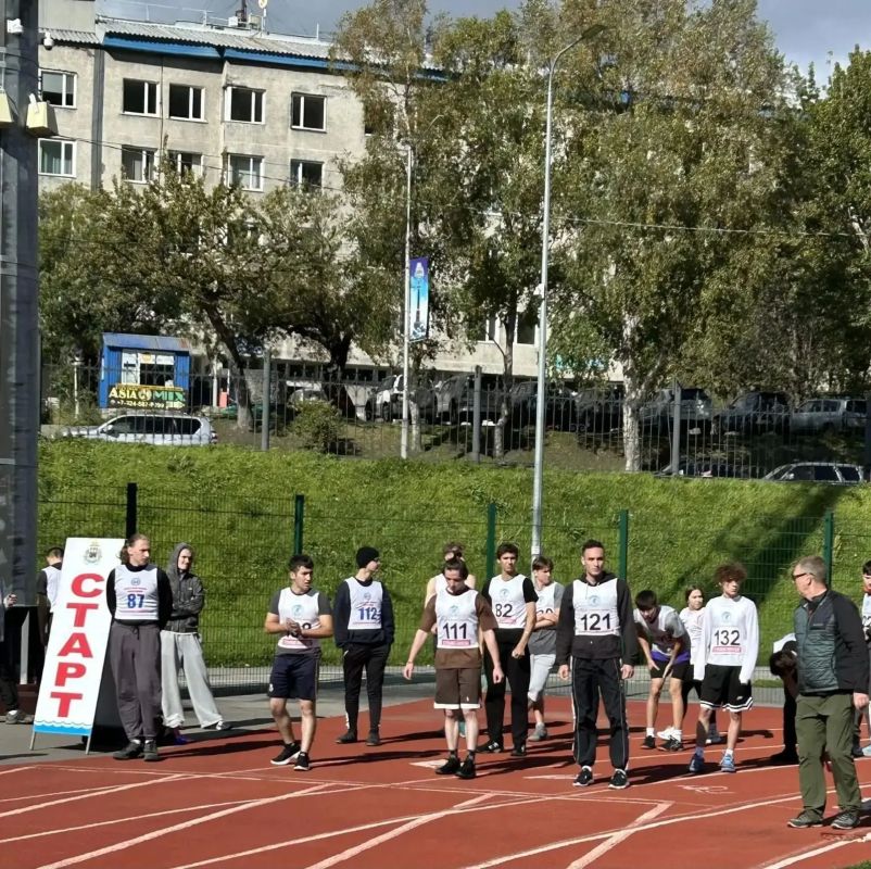 Камчатские студенты разыграли медали в легкой атлетике в зачёт комплекса ГТО