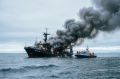 Пропавшие моряки после пожара на «Триумфе» не найдены