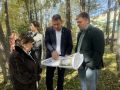 В Петропавловске обсудили благоустройство сквера на улице Тушканова