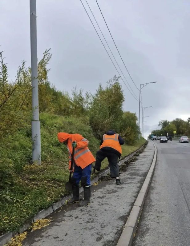 Город день за днем. 30 сентября 2026 года В разных районах города ведутся работы по благоустройству и содержанию Подрядные организации приводят в порядок улицы, тротуары и прилегающие территории Город день за днем. 30 сентября 2026 года В разных районах города ведутся работы по благоустройству и содержанию Подрядные организации приводят в порядок улицы, тротуары и прилегающие территории