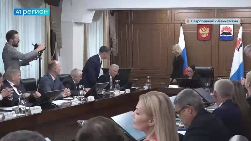 Председателя Законодательного собрания Камчатского края избрали на первой сессии нового пятого созыва