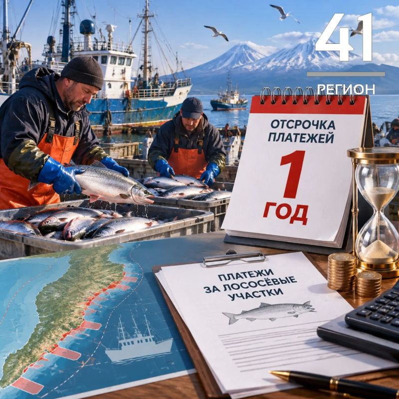 Рыбопромышленникам Камчатки предоставят годовую отсрочку по платежам за лососёвые участки