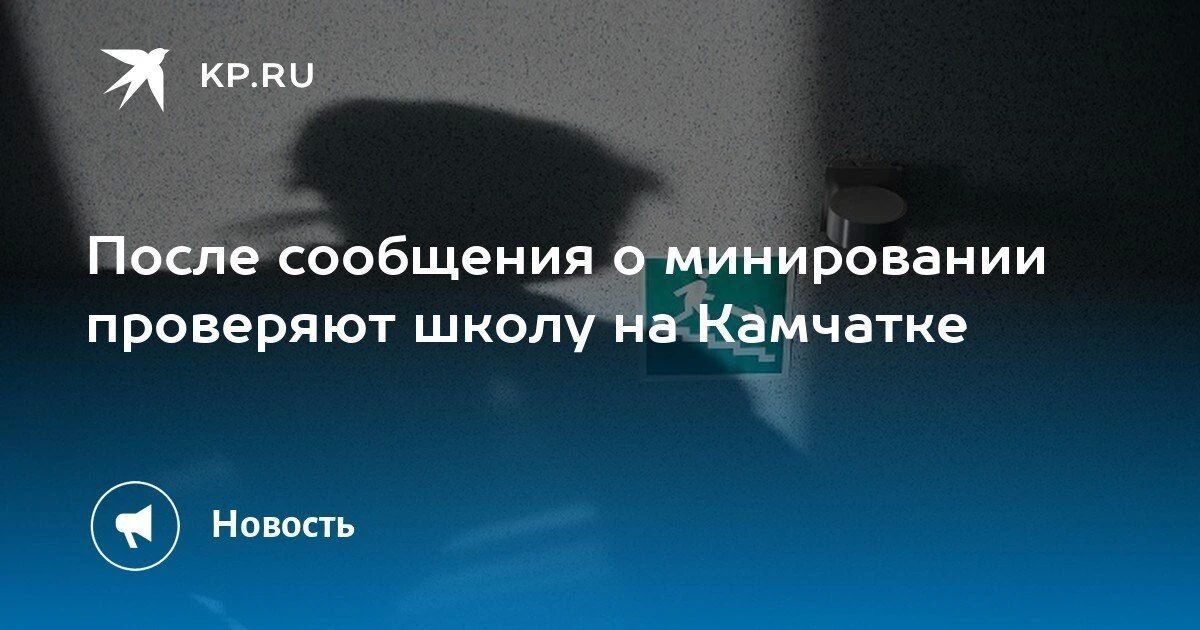 В Петропавловске-Камчатском одну из школ эвакуировали из-за сообщения о минировании