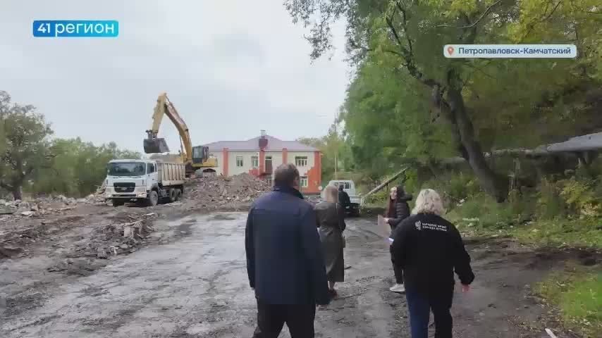 Снос аварийного здания по улице Капитана Драбкина, 9 проверили в столице Камчатки