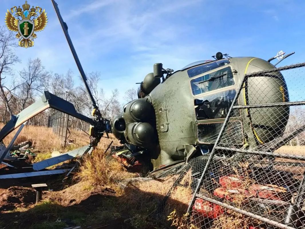 СК возбудил уголовное дело о жёсткой посадке вертолёта Камчатского авиапредприятия