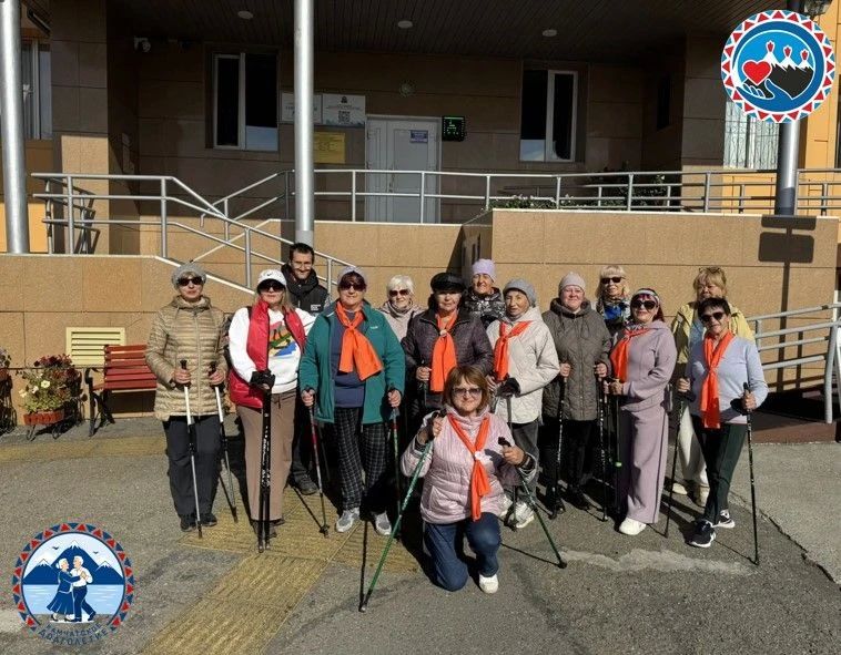 Здоровье и бодрость на свежем воздухе: мастер-класс от клуба «Скандинавушки»
