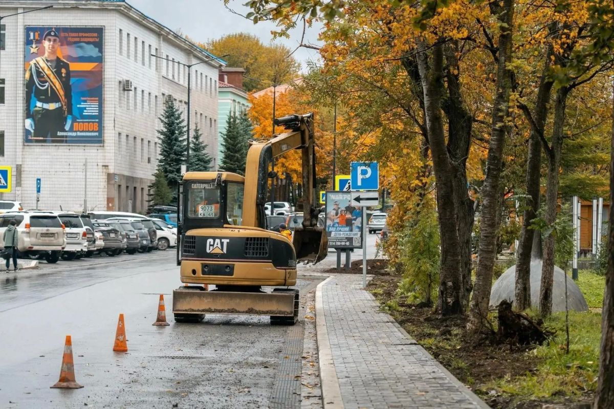 Ремонт улицы Ленинской в Петропавловске близится к финалу