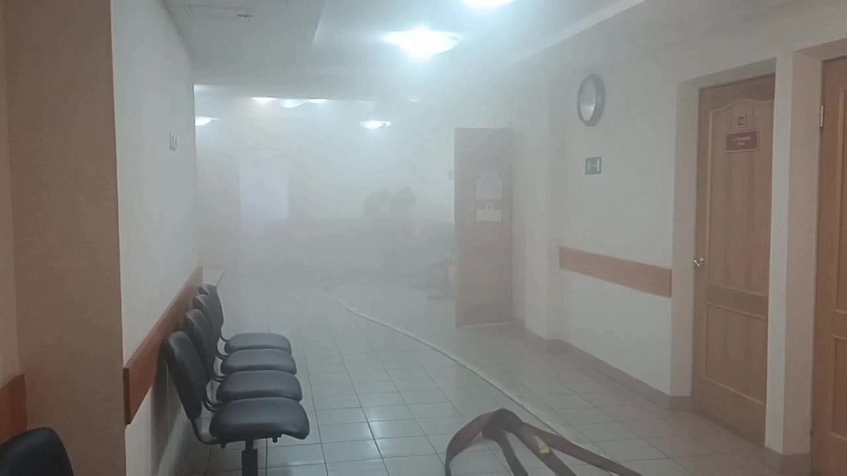 Петропавловск-Камчатский городской суд тренировались тушить пожарные МЧС России
