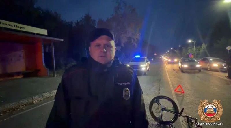 Легковушка насмерть сбила велосипедиста в городе Елизово