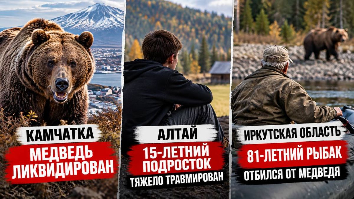 МЕДВЕДЯ У «НОВОГО КЛАДБИЩА» В ПЕТРОПАВЛОВСКЕ ЛИКВИДИРОВАЛИ