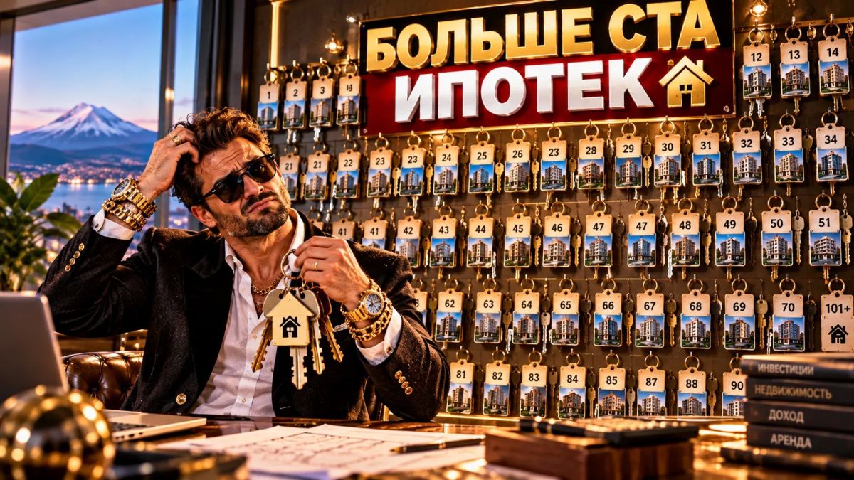 Присядьте: в России нашли мужчину со 100 ипотеками