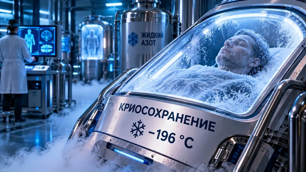 Россия — на втором месте в мире по числу замороженных людей