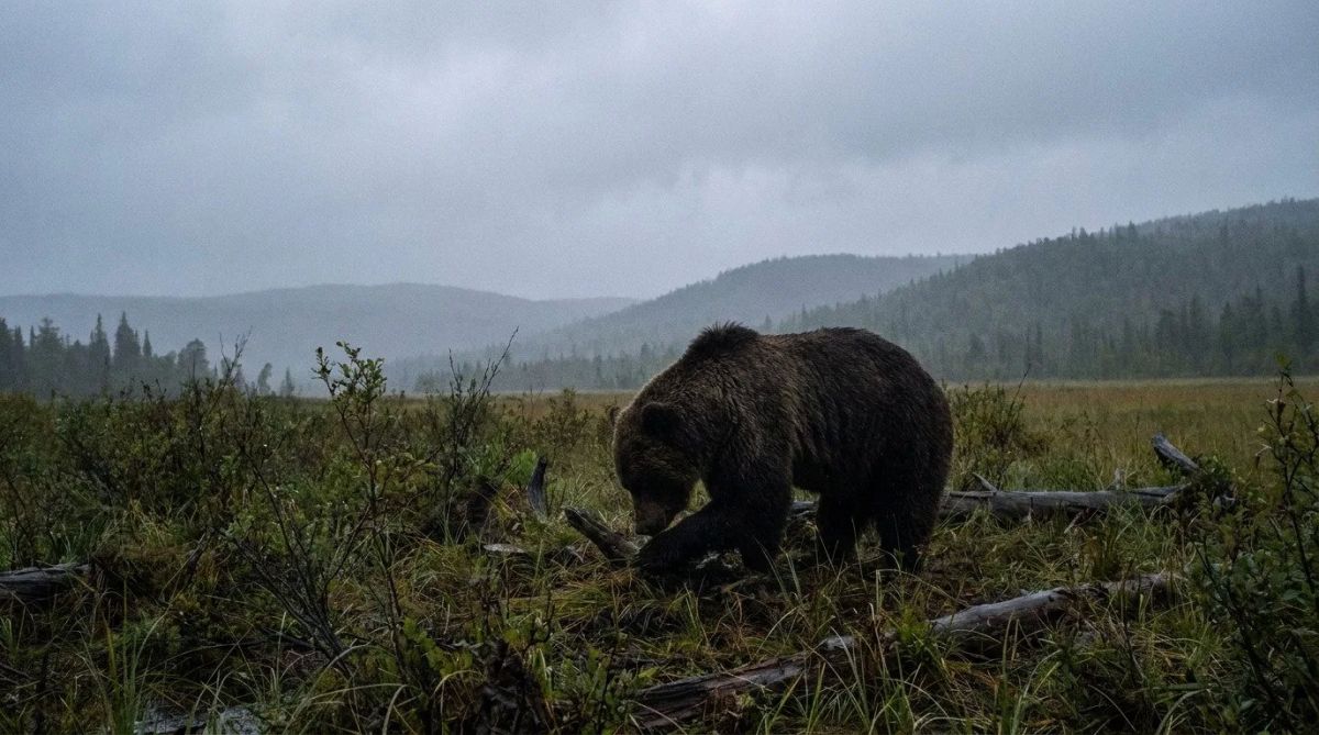 В октябре жители Петропавловска 15 раз сообщали о медведях