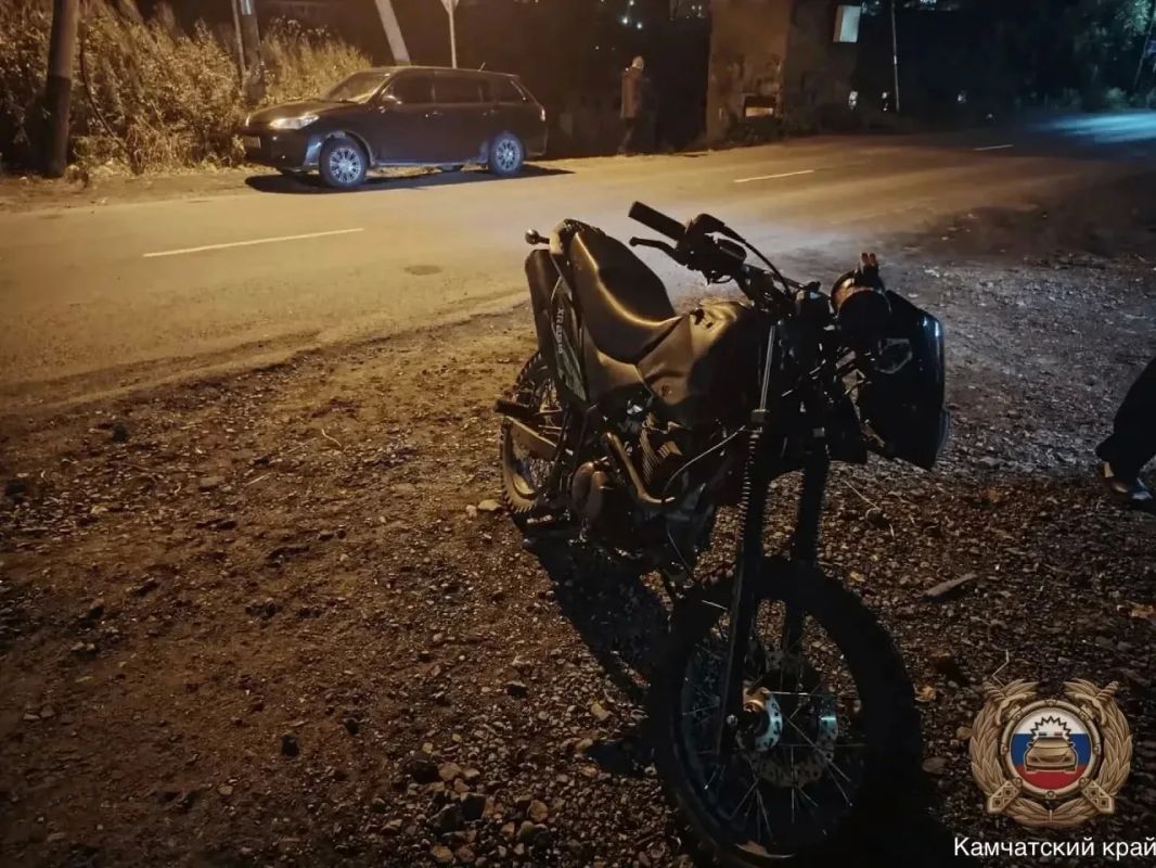 13-летний мотоциклист пострадал в ДТП в Петропавловске