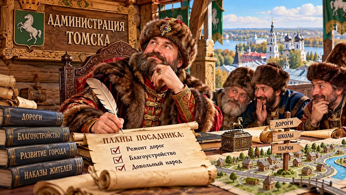 Мэра в Томске хотят сделать «посадником»