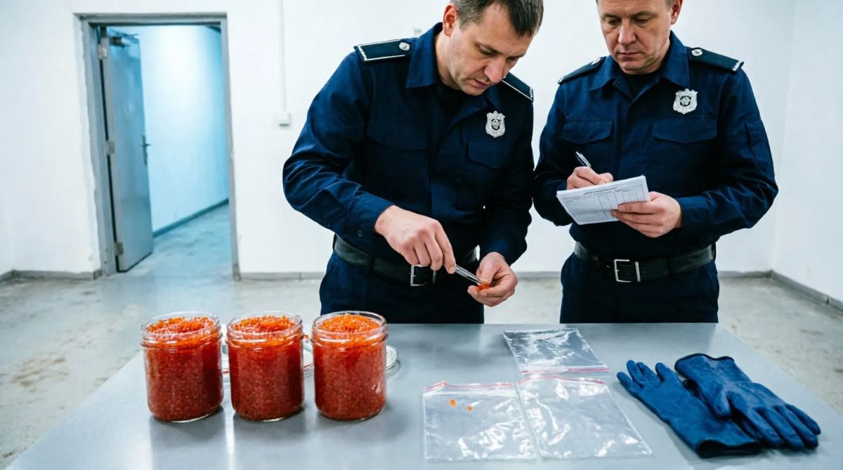 Росрыболовство изъяло почти четверть тонны браконьерской икры