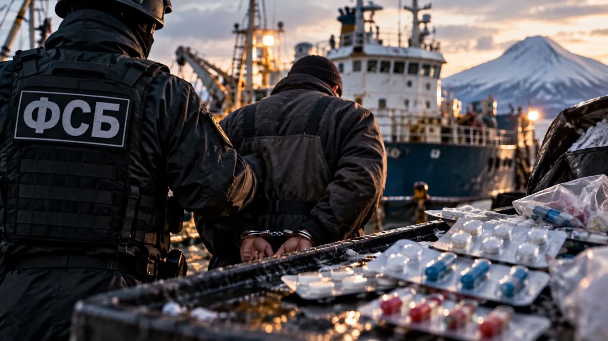 Моряка задержали на Камчатке из-за контрабанды сильнодействующих препаратов