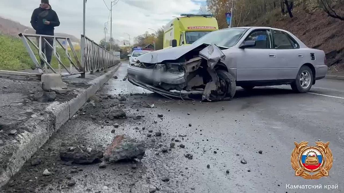 Водитель уснул за рулём и попал в ДТП
