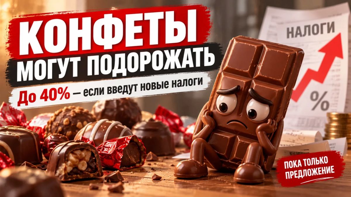 Конфеты в России могут подорожать на 20–40%