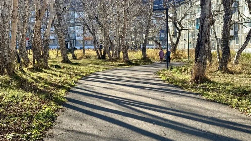 В вилючинском парке Победы обновят освещение