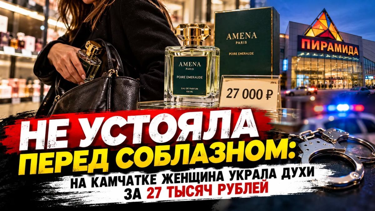 Не устояла перед соблазном: на Камчатке женщина украла духи за 27 тысяч рублей