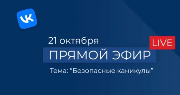 На площадке Министерства образования Камчатского края прошел прямой эфир, посвященный безопасности детей во время осенних каникул На площадке Министерства образования Камчатского края прошел прямой эфир, посвященный безопасности детей во время осенних каникул