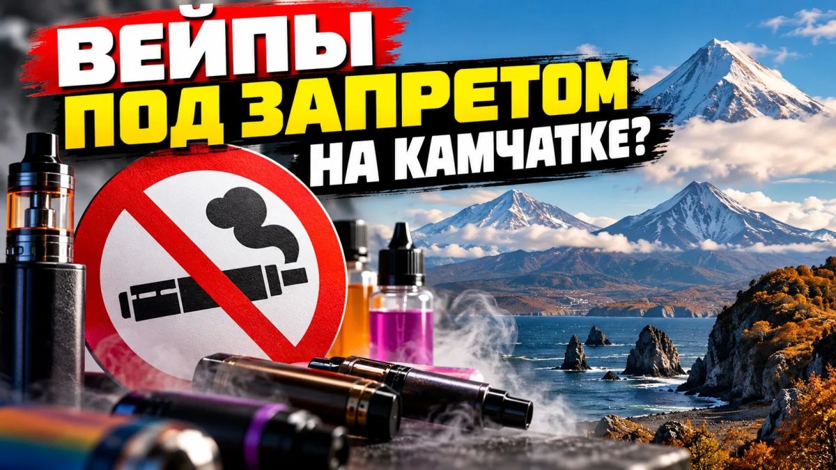 На Камчатке хотят запретить продажу вейпов на пять лет