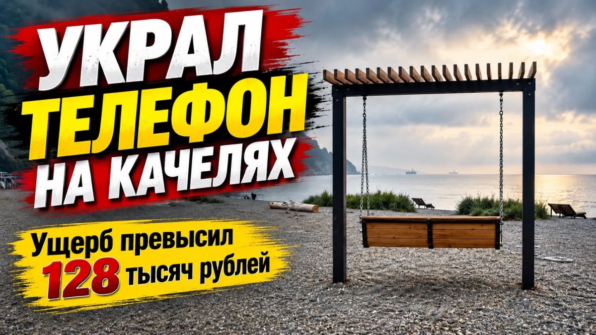 Украл телефон на качелях и получил доступ к чужому банковскому счёту