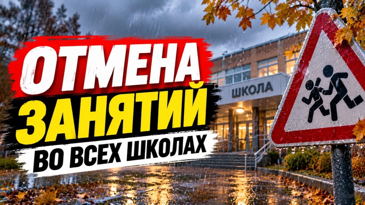 В ПЕТРОПАВЛОВСКЕ ОТМЕНИЛИ ЗАНЯТИЯ ВО ВСЕХ ШКОЛАХ