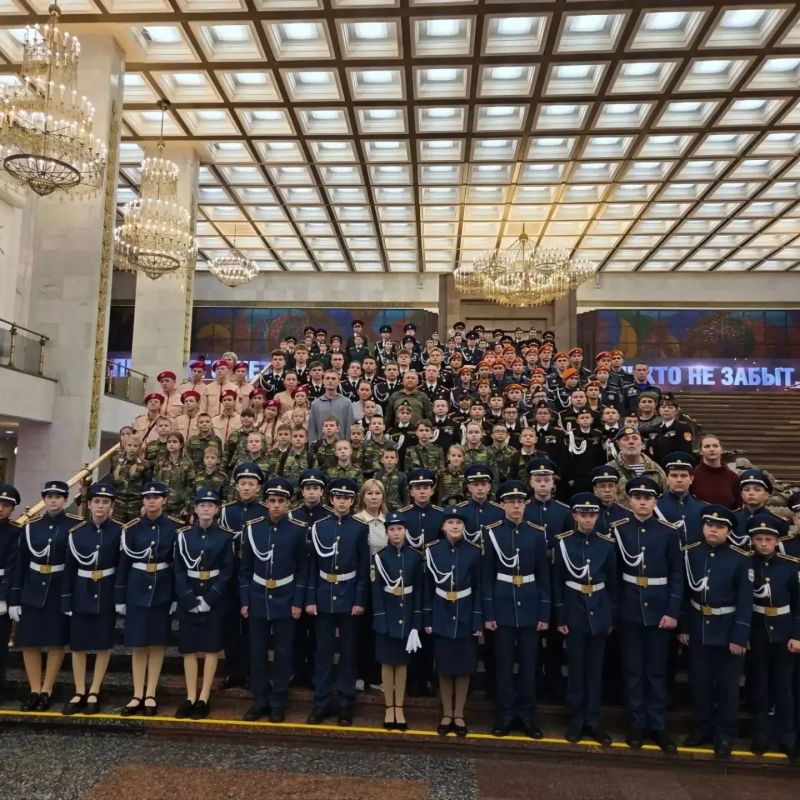 Камчатские кадеты МЧС России посетили Музей Победы