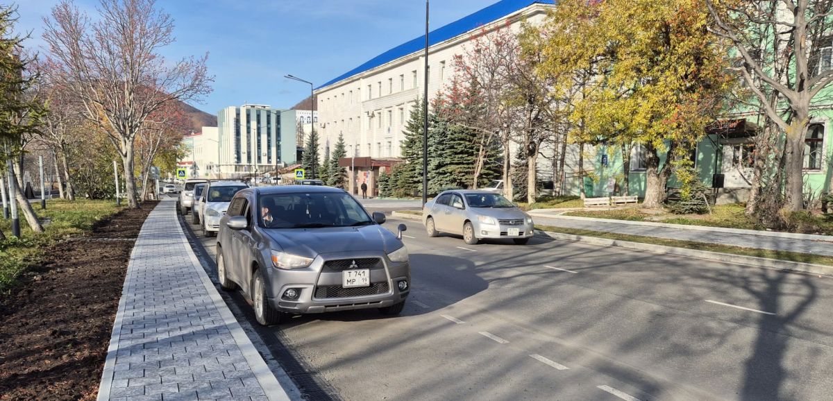 Капитальный ремонт улицы Ленинской в столице Камчатки завершён Капитальный ремонт улицы Ленинской в столице Камчатки завершён