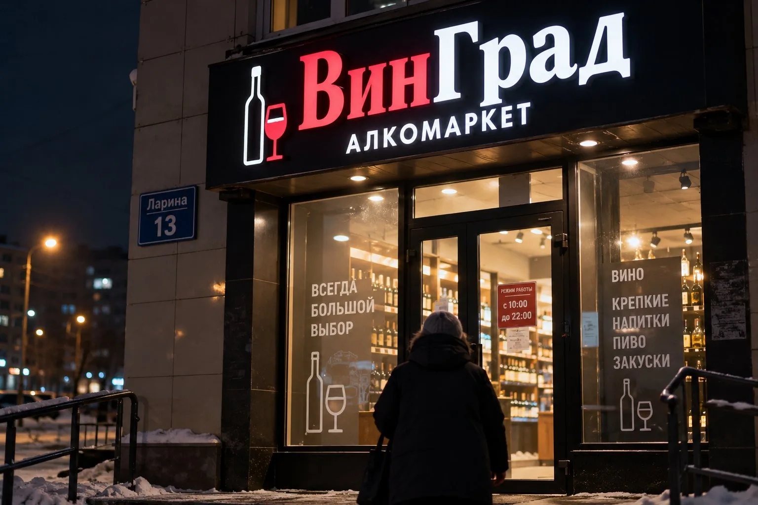 После жалобы губернатору на Камчатке наказали алкомаркет